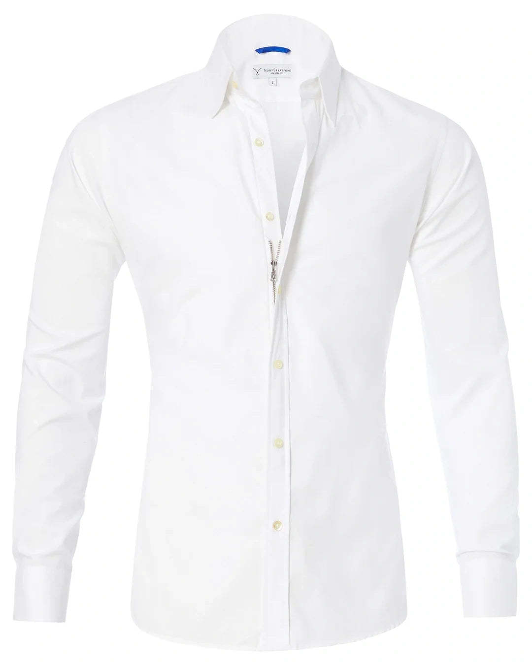 🔥2025 Hot Sale🔥Oxford Stretch Zip Shirt