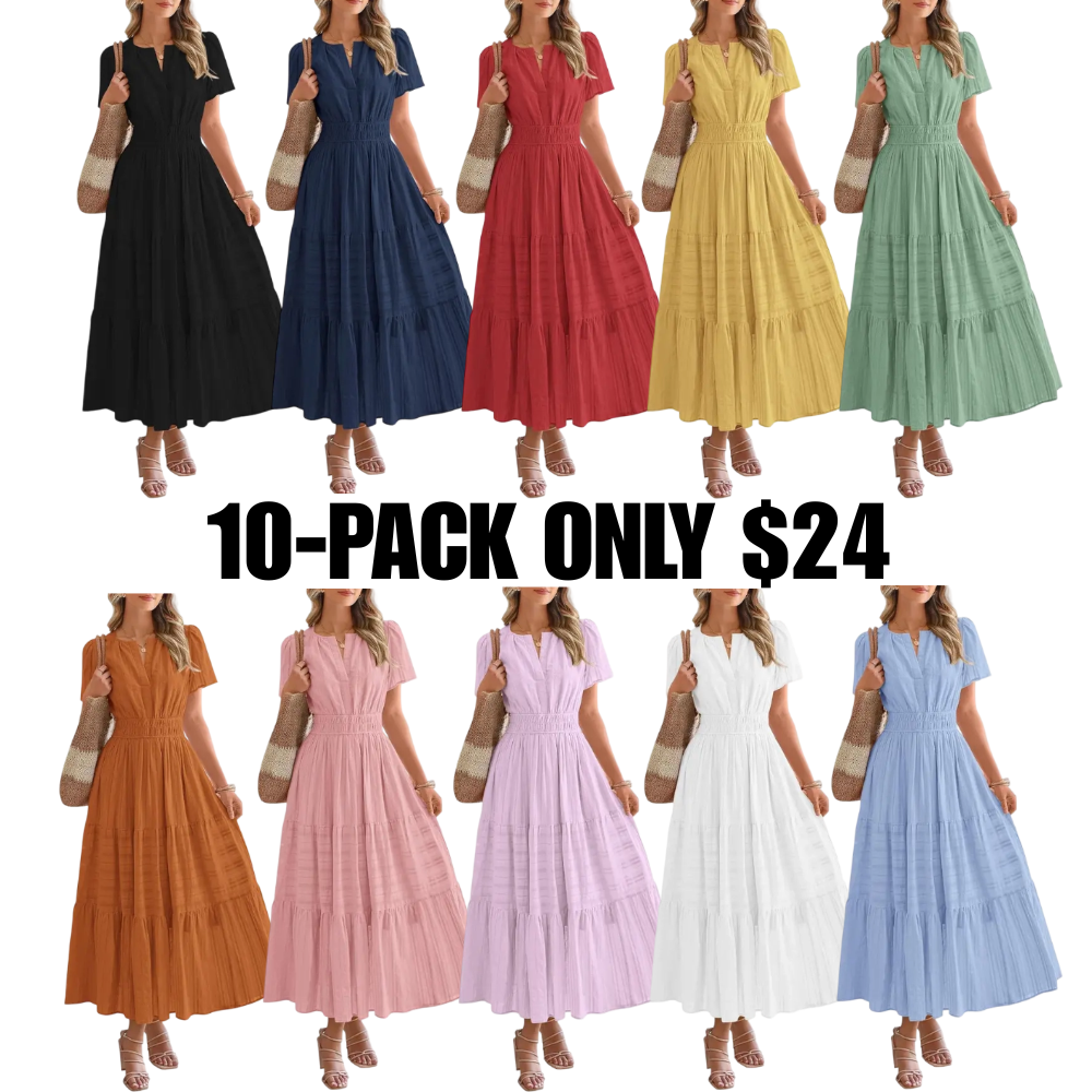 Women's Summer  Casual Maxi Dress