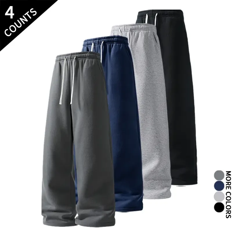 💥Fall New Arrival✈️Men Wide Leg Loose Fit Sweatpants