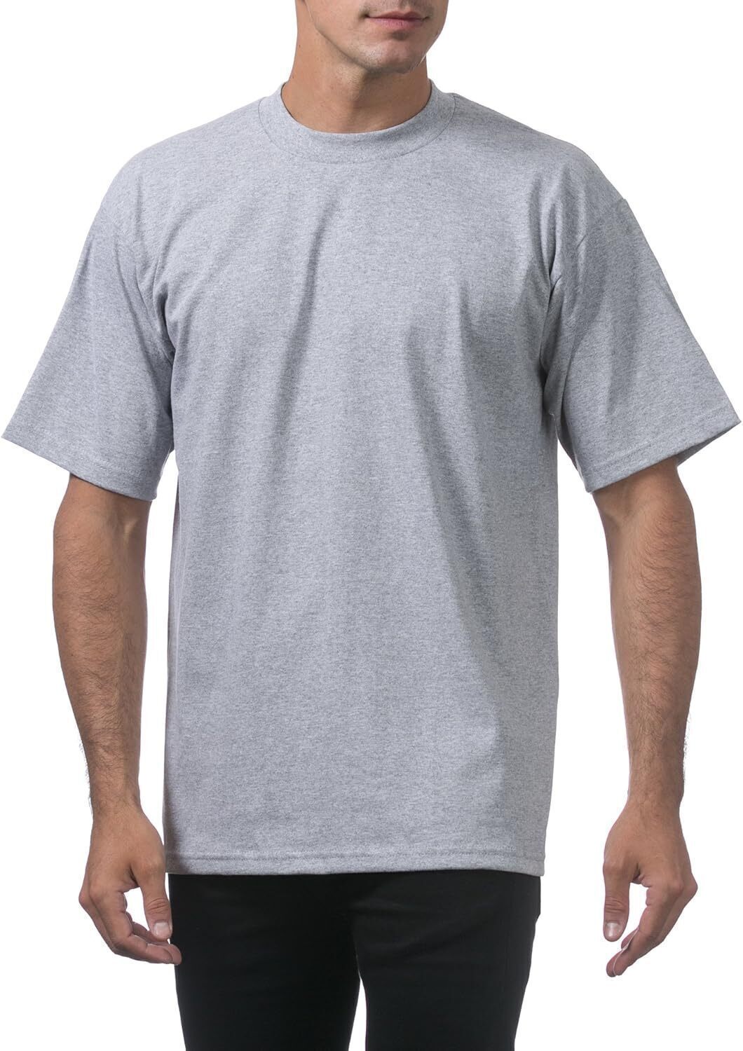 🔥Men's Heavyweight Cotton Short Sleeve Crew Neck T-Shirt