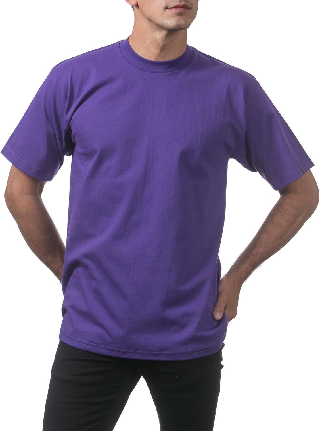 🔥Men's Heavyweight Cotton Short Sleeve Crew Neck T-Shirt