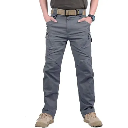 Men's Multi-Pocket  Lightweight Casual Work Pants