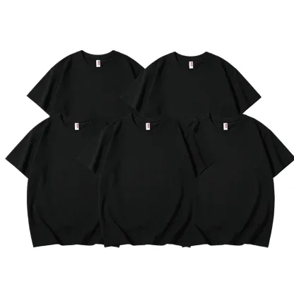 100% cotton Men's Slim Fit Crew Neck Casual T-Shirts