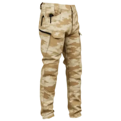 Men's Windproof Fleece-Lined Tactical Pants