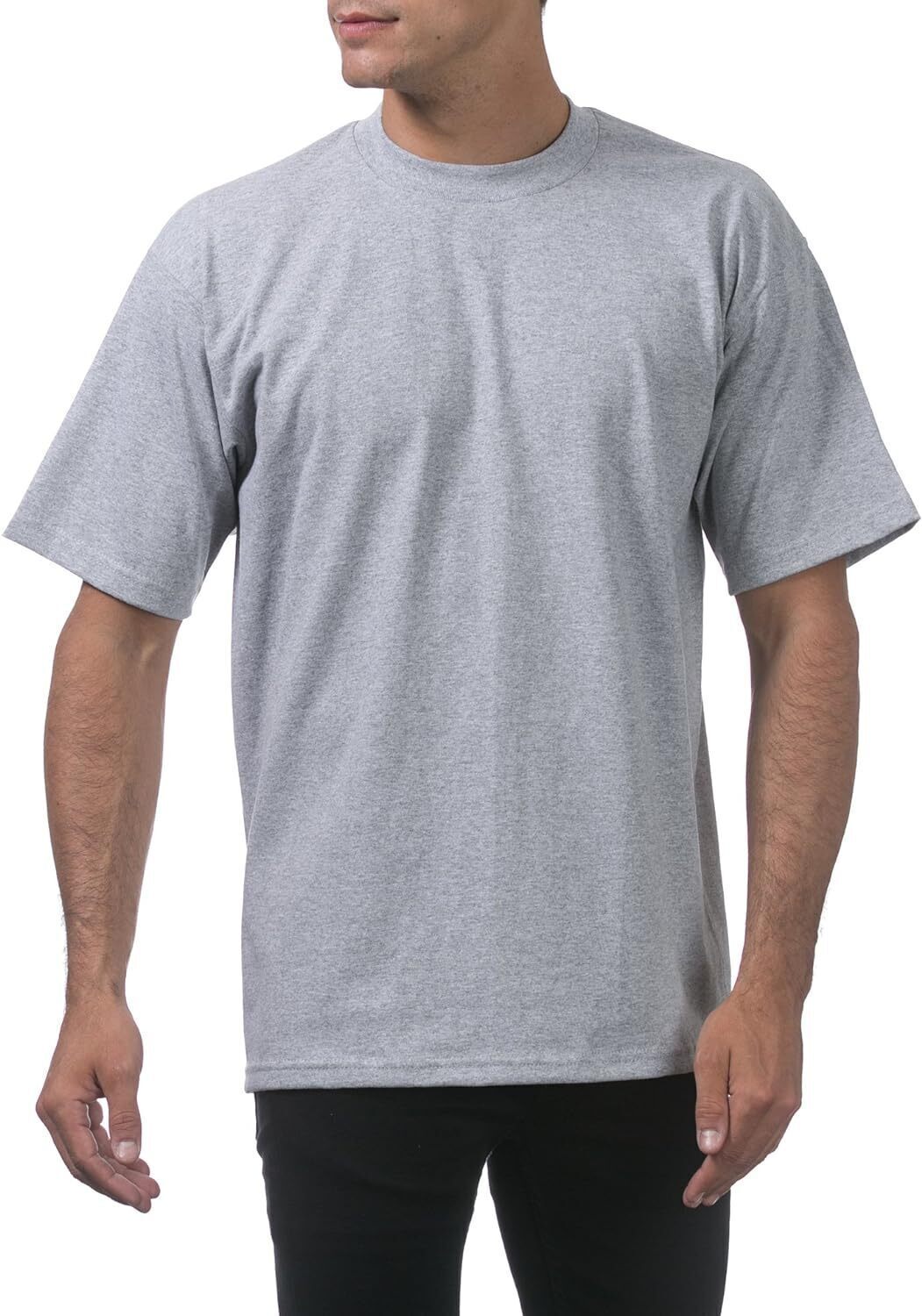 🔥Men's Heavyweight Cotton Short Sleeve Crew Neck T-Shirt