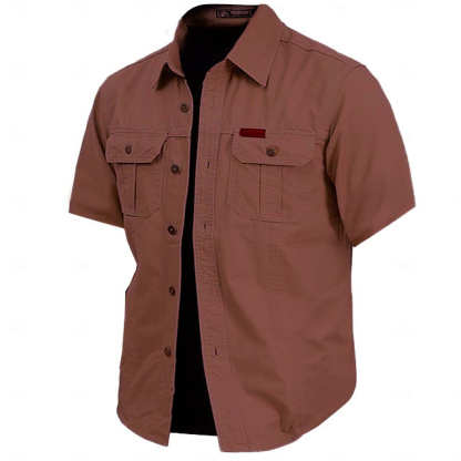 👕 Loupta Workwear Short-Sleeve Shirt Set – Built for Function. Styled for Comfort.