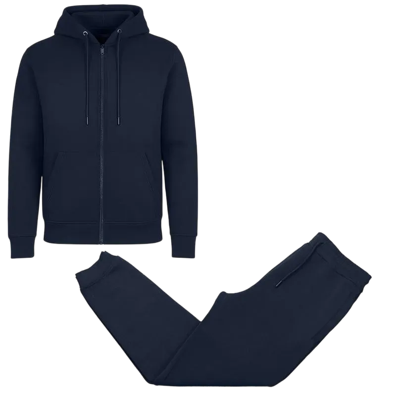 Men's Multi Pack Fleece Zip Hoodie & Jogger Sets