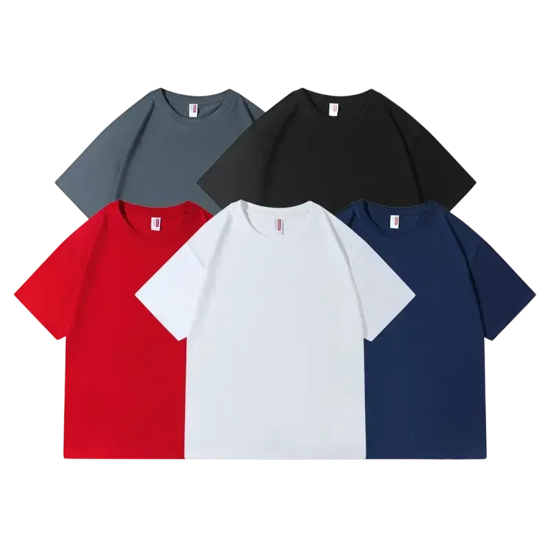100% cotton Men's Slim Fit Crew Neck Casual T-Shirts