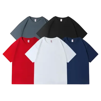100% cotton Men's Slim Fit Crew Neck Casual T-Shirts
