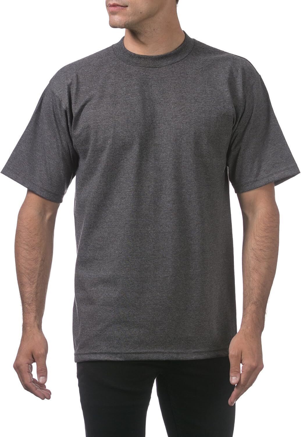 🔥Men's Heavyweight Cotton Short Sleeve Crew Neck T-Shirt