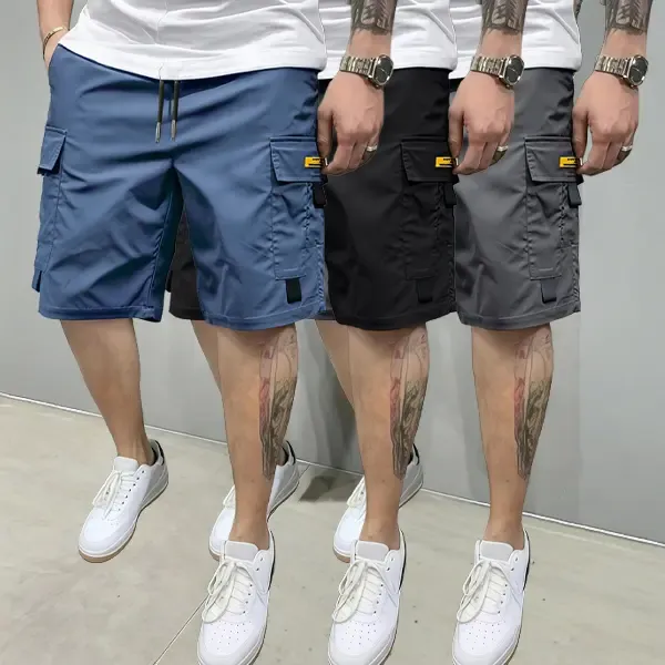 Men's Multi-Pocket Cargo Shorts Comfortable & Stylish