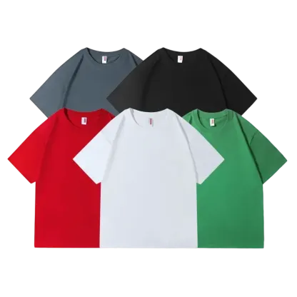 100% cotton Men's Slim Fit Crew Neck Casual T-Shirts