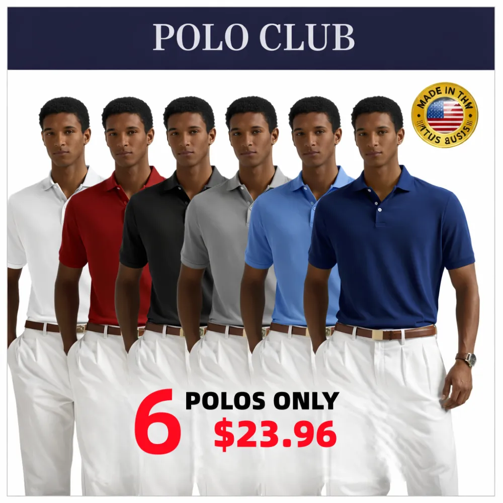 🔥Last Day Promotion!✨Seasonal clearance sale 6 Shirts Of Different Colors