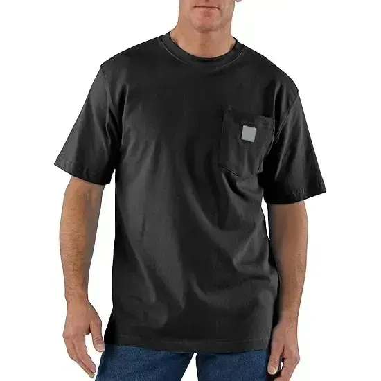 CHT Men's K87&K126 Workwear Loose Fit Heavyweight Short-Sleeve Pocket T-Shirt