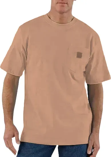 CHT Men's K87&K126 Workwear Loose Fit Heavyweight Short-Sleeve Pocket T-Shirt