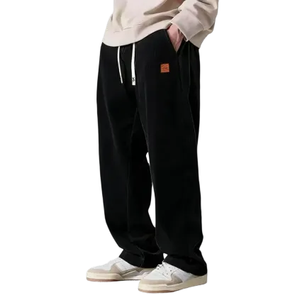 ⚡Men's Corduroy Straight-Leg Sweatpants Autumn New Arrival Loose Fit Wide-Leg Casual Pants⚡