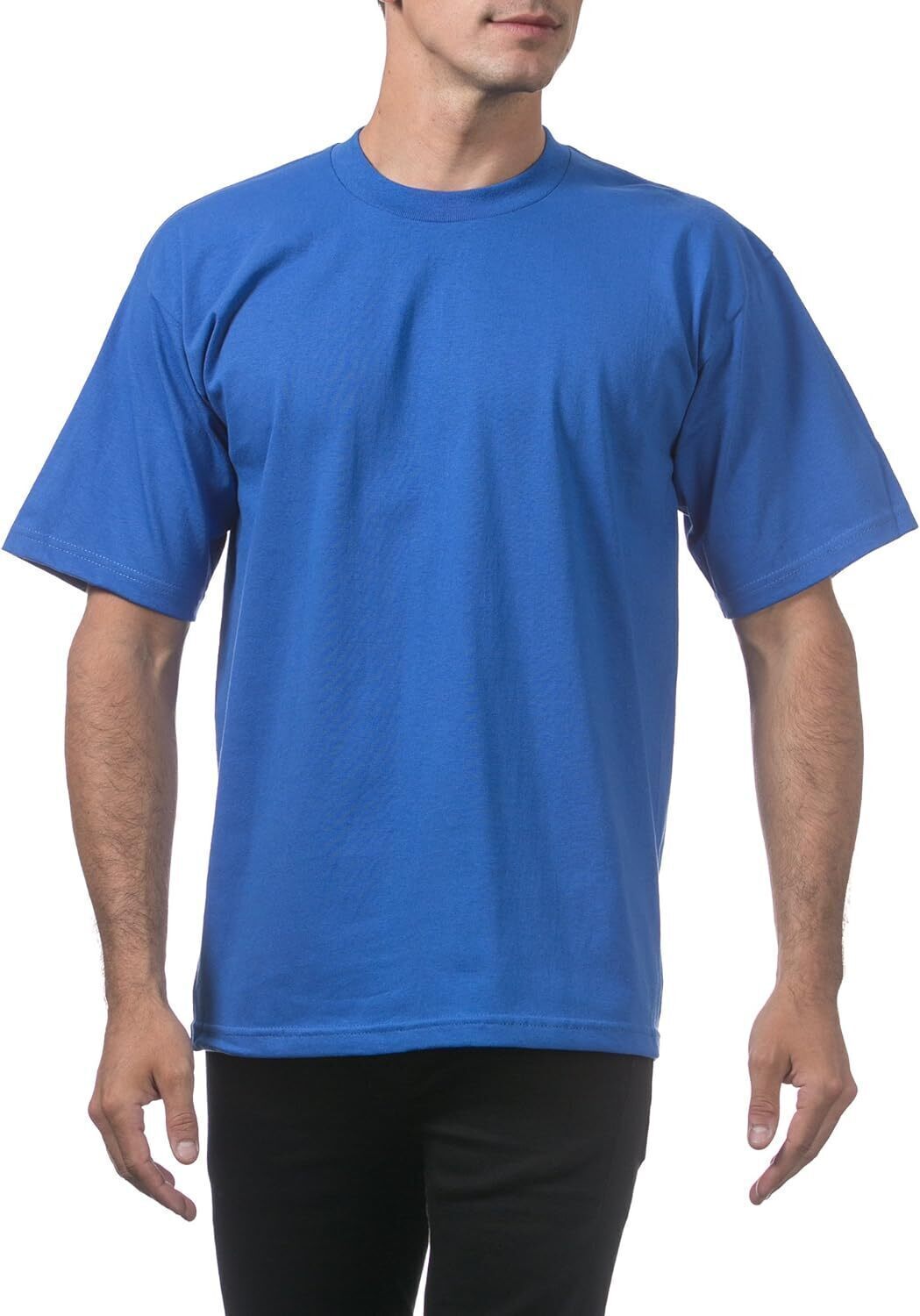 🔥Men's Heavyweight Cotton Short Sleeve Crew Neck T-Shirt