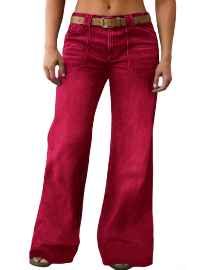 ⚡- Women's Loose Straight Leg Denim Jeans