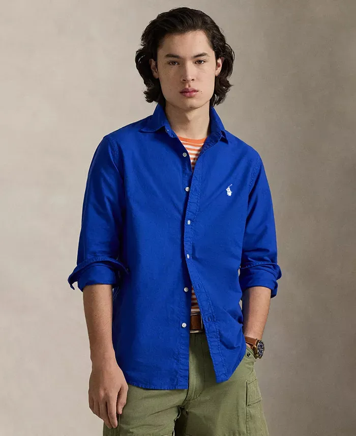 ⚡24-HOUR FLASH SALE 🔥16-PACK ONLY $32 - Men's Garment-Dyed Oxford Shirt