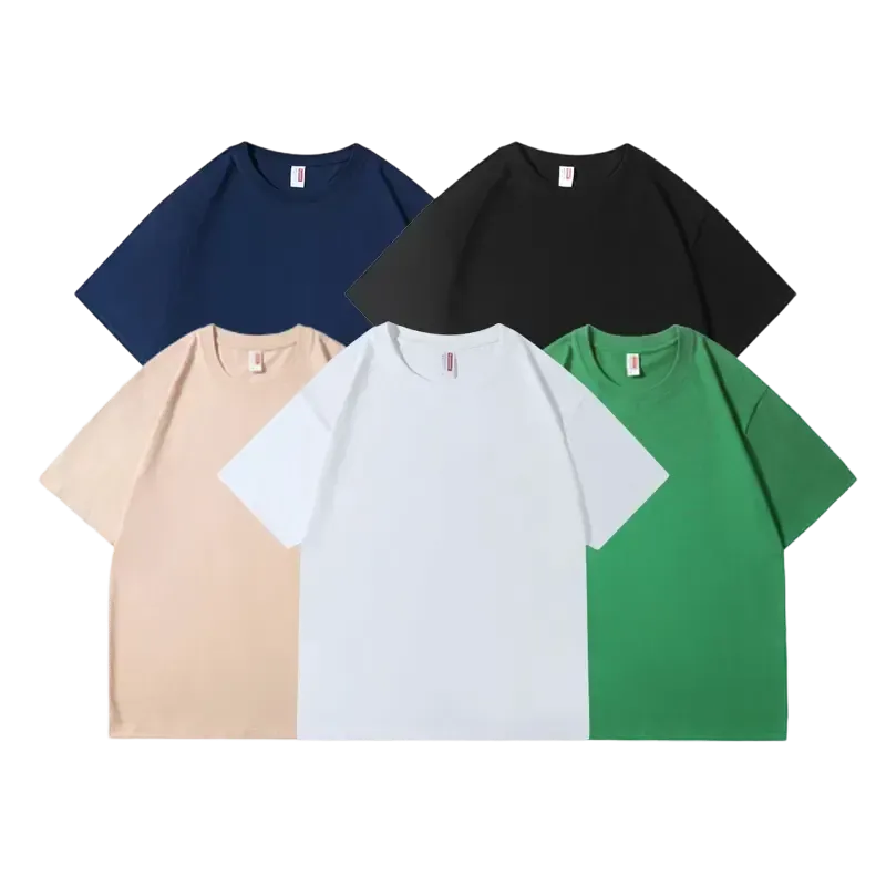 100% cotton Men's Slim Fit Crew Neck Casual T-Shirts
