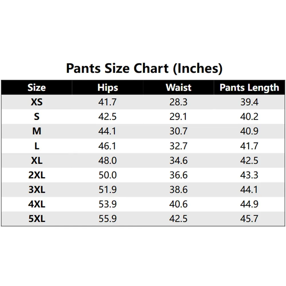 Men's Casual Printed Elastic Cuff Sport Pants