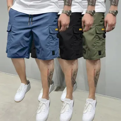 Men's Multi-Pocket Cargo Shorts Comfortable & Stylish