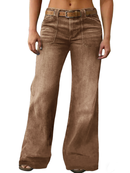 ⚡- Women's Loose Straight Leg Denim Jeans