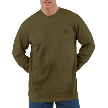 CHT Men's K87&K126 Workwear Loose Fit Heavyweight Short-Sleeve Pocket T-Shirt