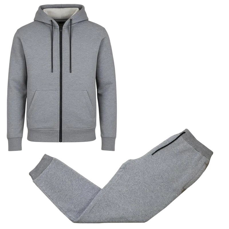 Men's Multi Pack Fleece Zip Hoodie & Jogger Sets