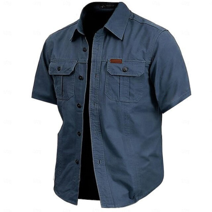 👕 Loupta Workwear Short-Sleeve Shirt Set – Built for Function. Styled for Comfort.