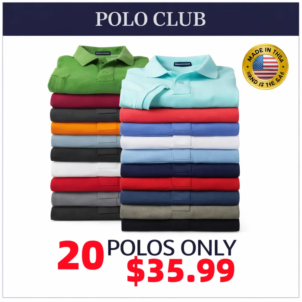 🔥Last Day Promotion!✨Seasonal clearance sale 6 Shirts Of Different Colors