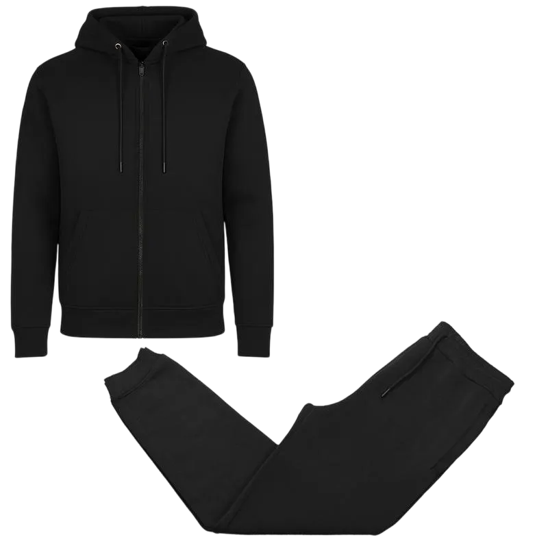 Men's Multi Pack Fleece Zip Hoodie & Jogger Sets