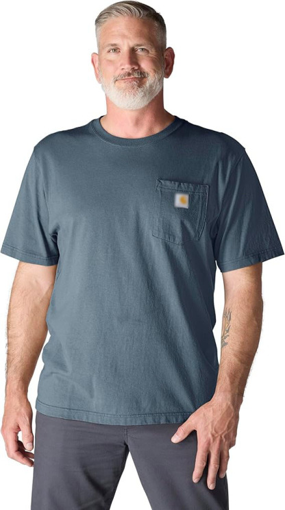 🔥Last Day Promotion!CHT Men's K87 Workwear Loose Fit Heavyweight Short-Sleeve Pocket T-Shirt (Also Available in Big & Tall)
