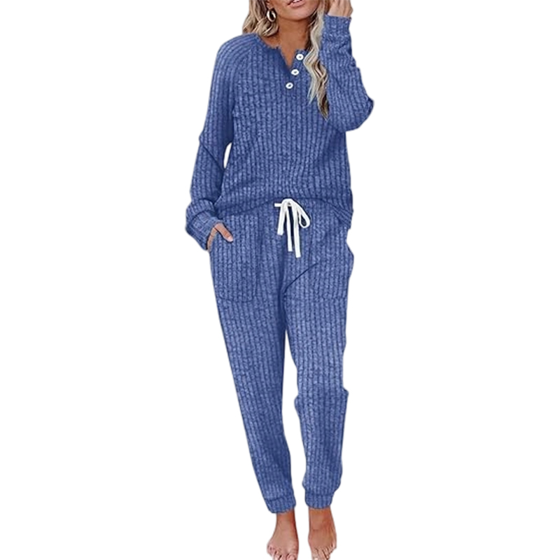 🔥8-pack only $23.88🔥Two Piece Outfits for Women Lounge Sets Button Down