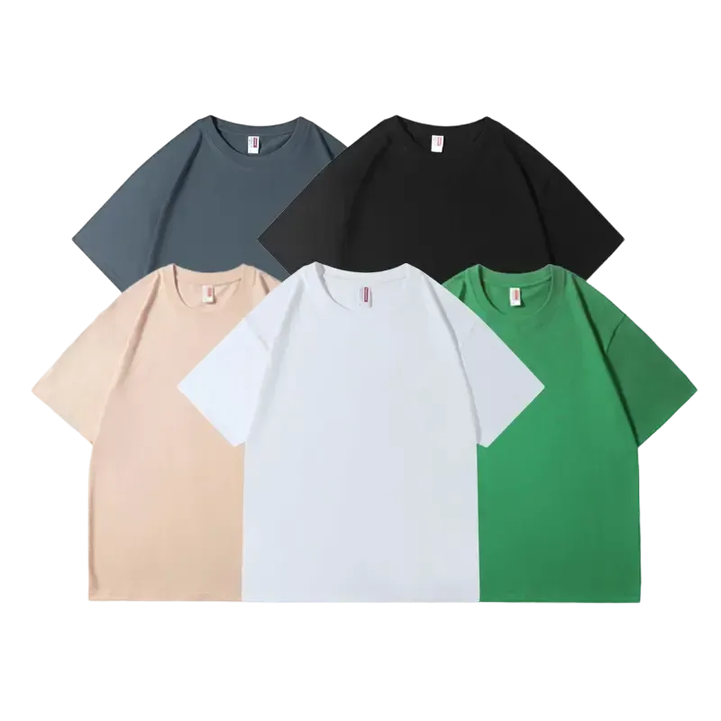 100% cotton Men's Slim Fit Crew Neck Casual T-Shirts