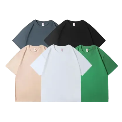 100% cotton Men's Slim Fit Crew Neck Casual T-Shirts