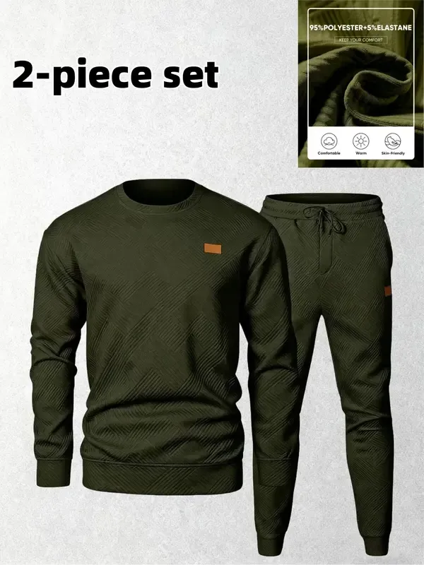 Men’s 2-Piece Winter Warm Set – Cozy, Stylish & Perfect for Everyday Wear