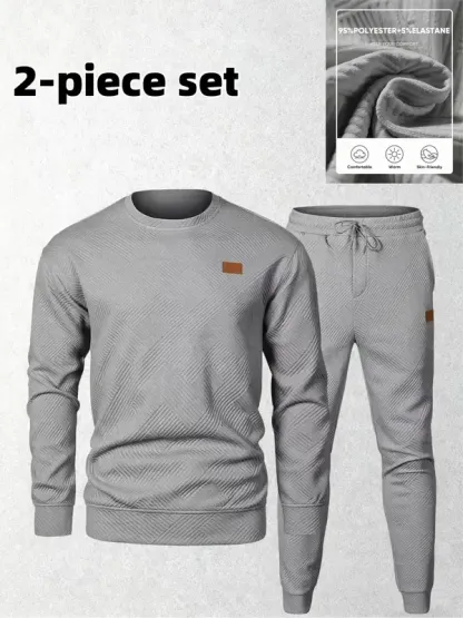 Men’s 2-Piece Winter Warm Set – Cozy, Stylish & Perfect for Everyday Wear