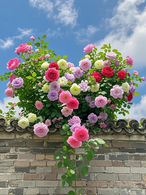 [Promise: Germinate or Refund]200 pcs Ornamental Climbing Rose Seeds Mixed color flower seeds Ideal for Garden Décor and Long Lasting Family Gardens