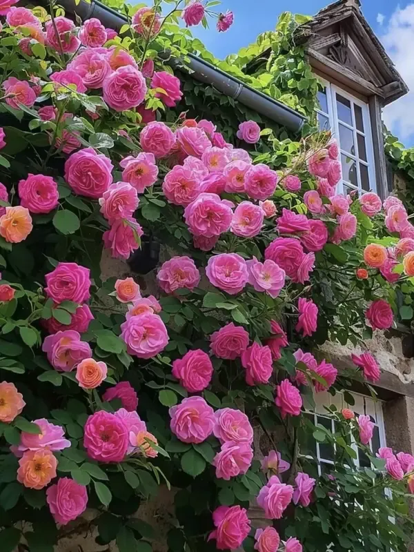 [Promise: Germinate or Refund]200pcs Climbing Rose Seeds for Outdoor Planting Vibrant Ornamental Flowers for Family Garden Decoration