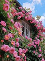 [Promise: Germinate or Refund]200pcs Climbing Rose Seeds for Outdoor Planting Vibrant Ornamental Flowers for Family Garden Decoration