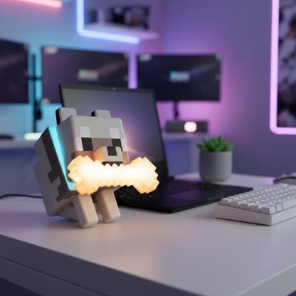 Pixel Wolf LED Night Light 