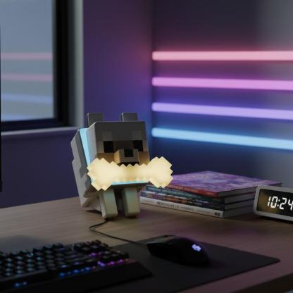 Pixel Wolf LED Night Light 