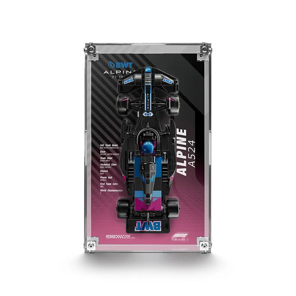 Show Case For Speed Champions F1 Acrylic  series PLUS