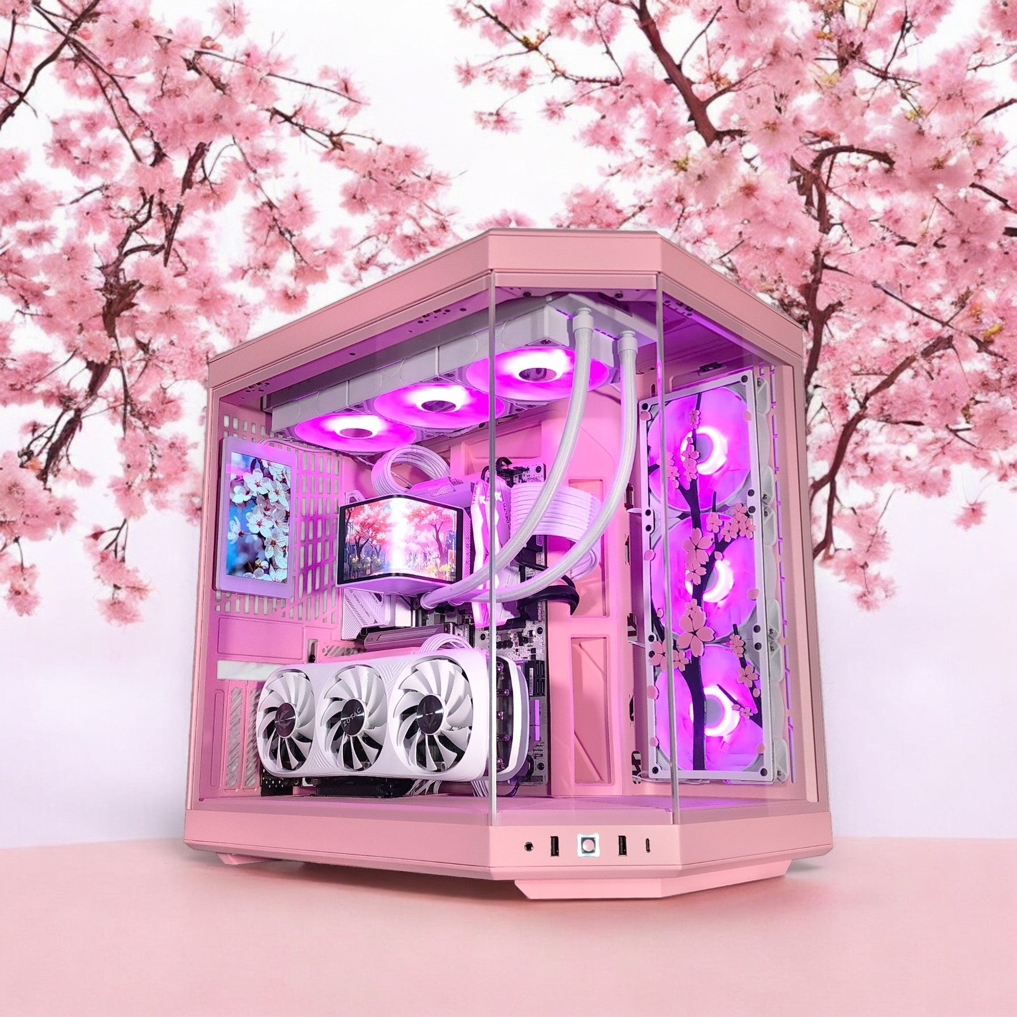 Sakura Y70 Custom Gaming Desktop – GX13 Black Label