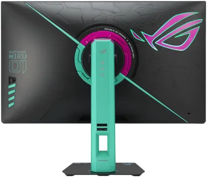 ASUS ROG Strix XG27ACMEG-G Hatsune Miku Edition Monitor – 27-inch 2560x1440, 260Hz OC (Above 144Hz), 0.3ms (min.), Fast IPS, Extreme Low Motion Blur Sync