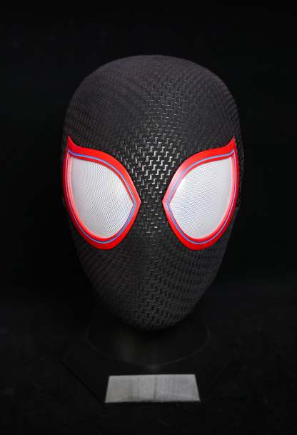 V1 Black-Red Mask With Face Shell (Small Lenses)