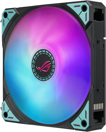 ASUS ROG RYUO IV 360 ARGB Hatsune Miku Edition Liquid CPU Cooler, 6.67" AMOLED Display, 360mm Radiator, 3x 120mm MF-12C aRGB Fans, 2650 RPM Speed, 71.44 CFM Fan Airflow | 90RC01P1-B0EAY0