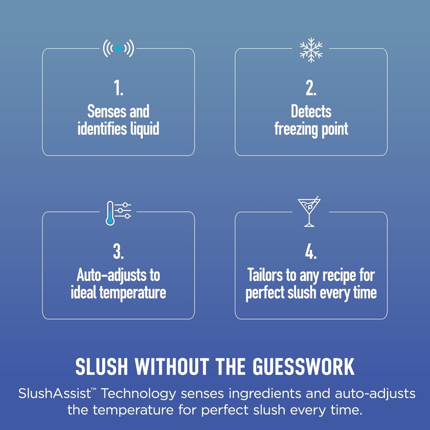 Ninja SLUSHi Max | XXL Smart Frozen Drink Maker | Exclusive Smart Technology | Party-Sized 150oz Capacity | No Ice Needed | 6 Programs | Perfect Temp & Texture up to 12 hours | Peach | FS605