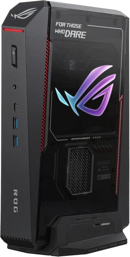 ROG NUC Gaming Mini PC with Intel® Core™ Ultra 9 (Series 2) ARL-HX CPU, NVIDIA® GeForce RTX™ 5070 MobileGPU, 32GB DDR5 RAM, 1TB NVMe SSD, Thunderbolt™ 4, Triple-Fan Cooling, and ARGB Lighting